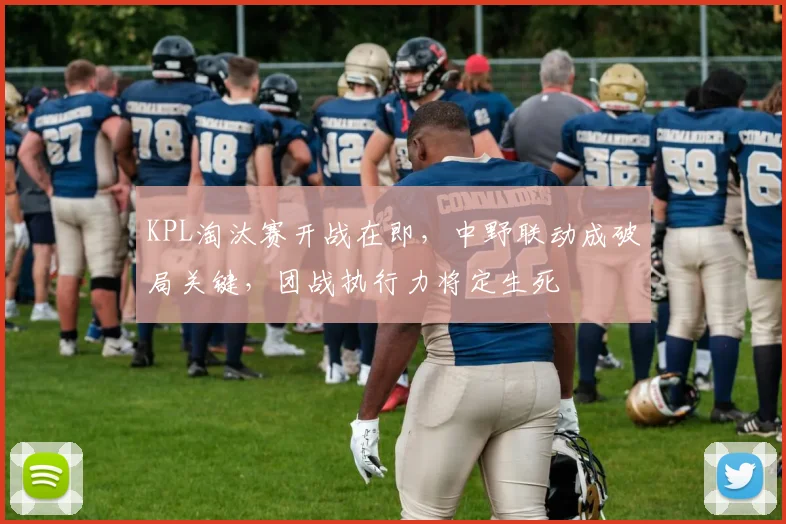 KPL淘汰赛开战在即，中野联动成破局关键，团战执行力将定生死